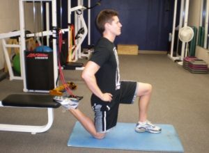 Personal Trainer Hip Flexor Stretch
